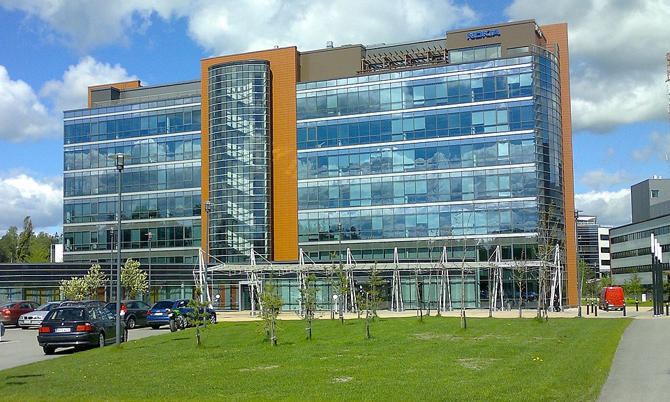 Nokia's Karaportti campus in Espoo, Finland.